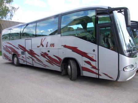 Bus rental Madrid, Spain Van Hool 45 50 seats